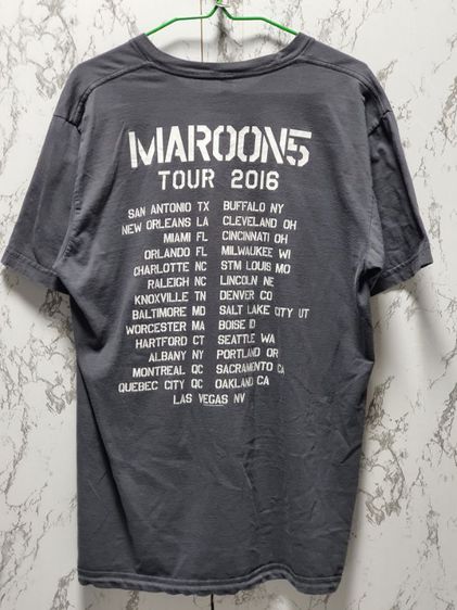 เสื้อวง Maroon 5 รูปที่ 2
