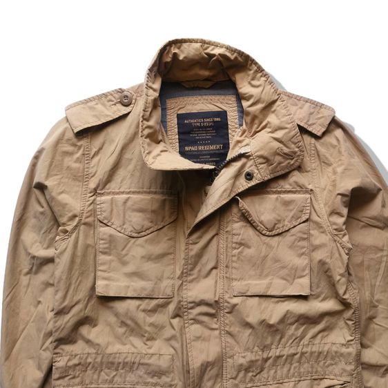 Spao Regiment Brown Hooded Jacket รอบอก 41” รูปที่ 6