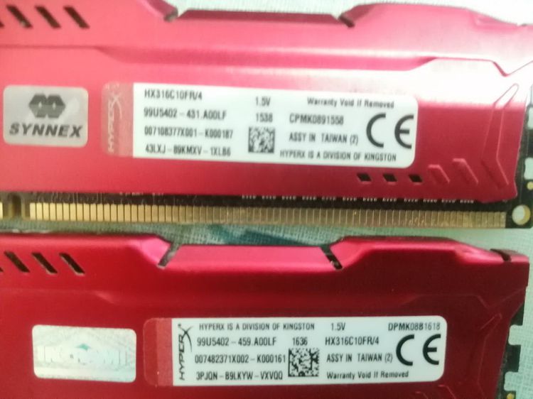 ขาย อะไหล่คอม DDR3 Ram8G 8G(4+4) รูปที่ 4