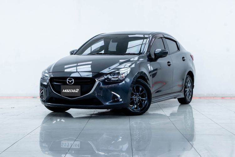 Mazda Mazda 2 2017 1.3 High Plus Sedan เบนซิน ไม่ติดแก๊ส เกียร์อัตโนมัติ เทา รูปที่ 2