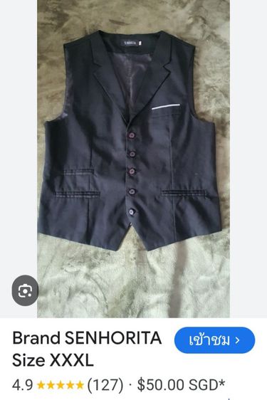 SENHORITA
brand Japan
black vests
nwt
🔴🔴🔴 รูปที่ 9