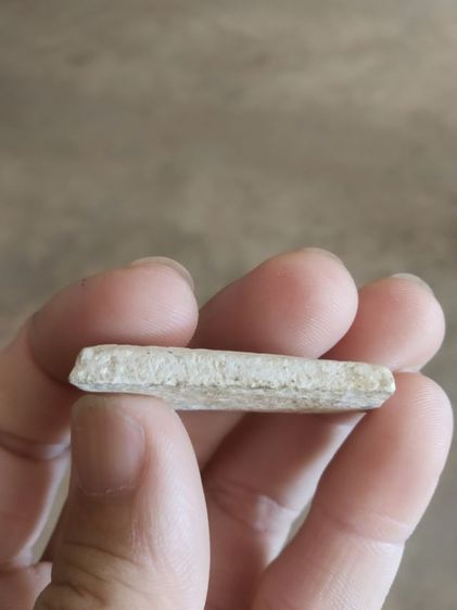 พระเนื้อว่านผสมผง(พระพิมพ์พระสมเด็จหลังเรียบเนื้อออกขาวมีน้ำตาลเล็กน้อย(ไม่ทราบพระเกจิที่สร้าง)(ไม่ทราบอายุและรุ่น)(290406))พระเครื่องมงคล รูปที่ 13