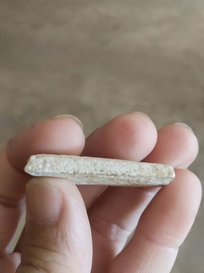 พระเนื้อว่านผสมผง(พระพิมพ์พระสมเด็จหลังเรียบเนื้อออกขาวมีน้ำตาลเล็กน้อย(ไม่ทราบพระเกจิที่สร้าง)(ไม่ทราบอายุและรุ่น)(290406))พระเครื่องมงคล รูปที่ 12