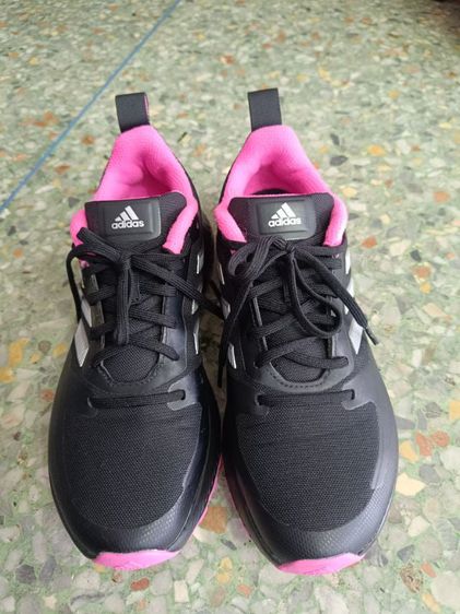 Adidas รองเท้าผ้าใบ UK 6.5 | EU 40 | US 8 ดำ ขายรองเท้าอดิดาสแท้ซื้อมาใส่สองครั้ง