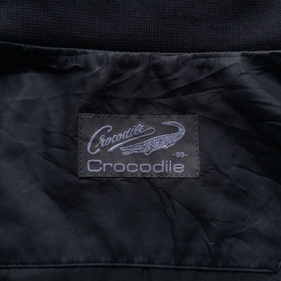 Crocodile Dark Grey Full Zipper jacket รอบอก 43” รูปที่ 10