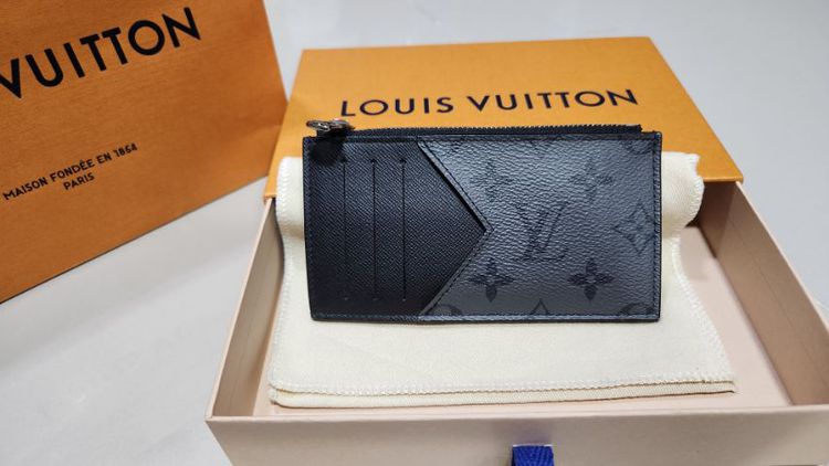 Card Holder Louis Vuitton Monogram Eclipse Reverse สีหายาก สภาพ Like new รูปที่ 2