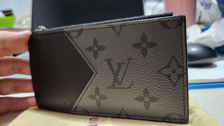 Card Holder Louis Vuitton Monogram Eclipse Reverse สีหายาก สภาพ Like new รูปที่ 11