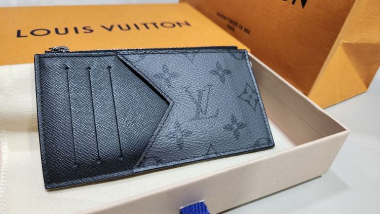 Card Holder Louis Vuitton Monogram Eclipse Reverse สีหายาก สภาพ Like new รูปที่ 5