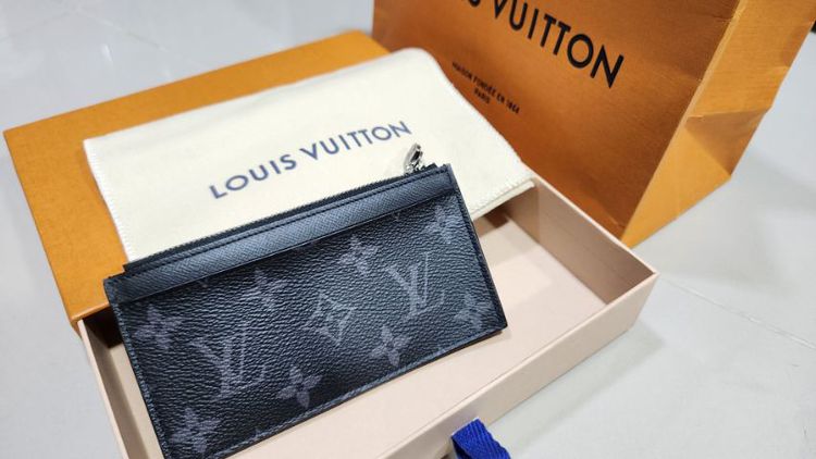 Card Holder Louis Vuitton Monogram Eclipse Reverse สีหายาก สภาพ Like new รูปที่ 4