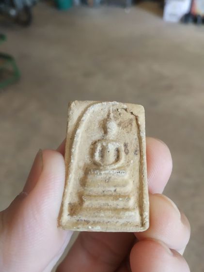 พระเนื้อว่านผสมผง(พระพิมพ์พระสมเด็จหลังเรียบเนื้อออกสีน้ำตาล(ไม่ทราบพระเกจิที่สร้าง)(ไม่ทราบอายุและรุ่น)(290408))พระบ้านพระเครื่องรางของมงคล รูปที่ 5