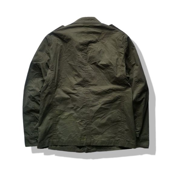 Zara Man Olive Green Military Zipper Jacket รอบอก 44” รูปที่ 2