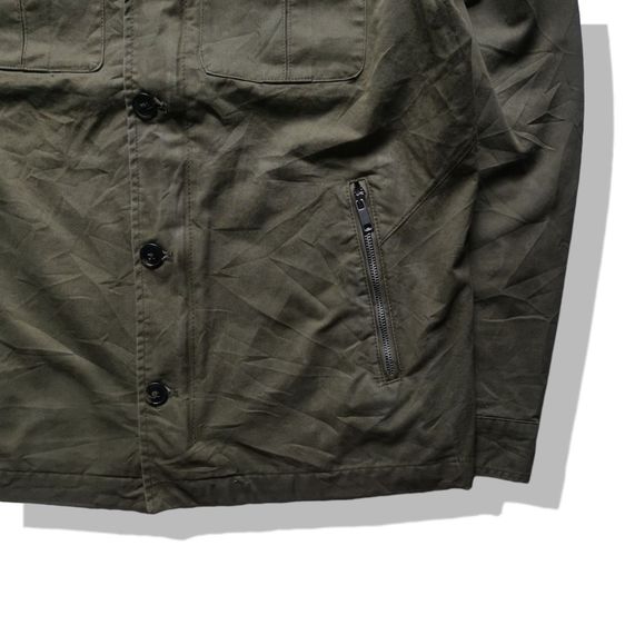 Zara Man Olive Green Military Zipper Jacket รอบอก 44” รูปที่ 7