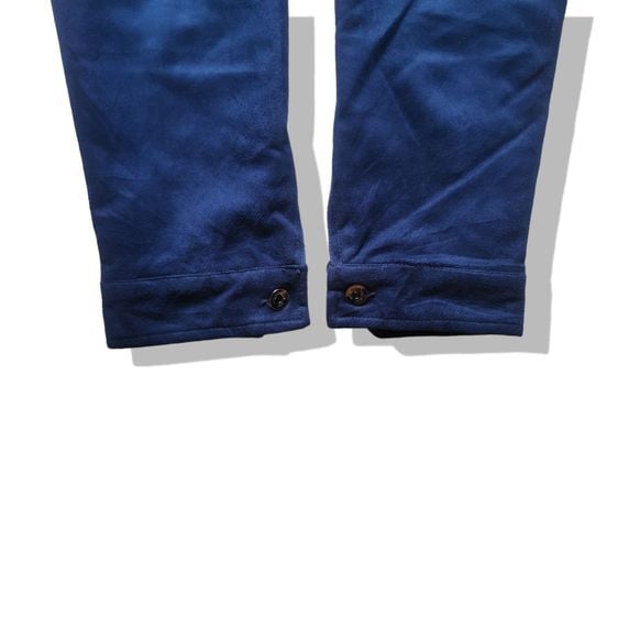 Zara Man Navy Blues Faux Suede Zipper Jacket รอบอก 44” รูปที่ 5