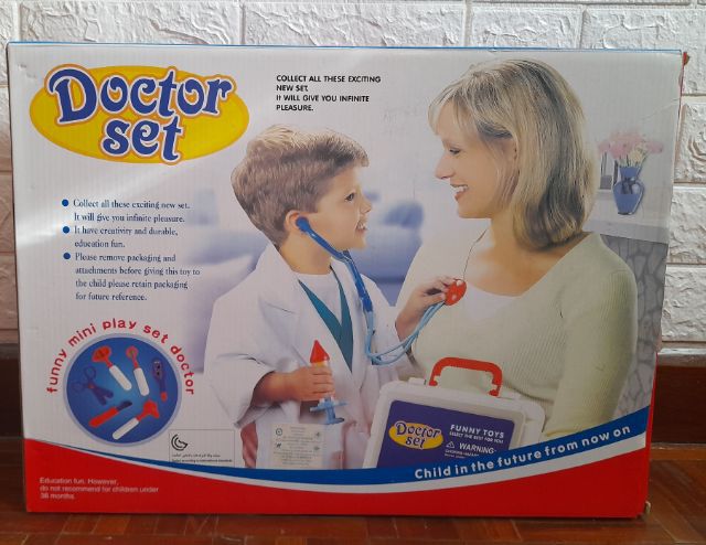 ของเล่นคุณหมอ เซ็ต Doctor Set อวัยวะภายในพร้อมเครื่องมือแพทย์ ของเล่นเด็กเสริมทักษะ ฝึกการพัฒนา สภาพใหม่  รูปที่ 2