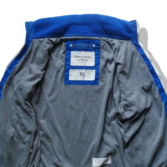 Abercrombie Fitch Blues Full Zipper Jacket รอบอก 46” รูปที่ 4