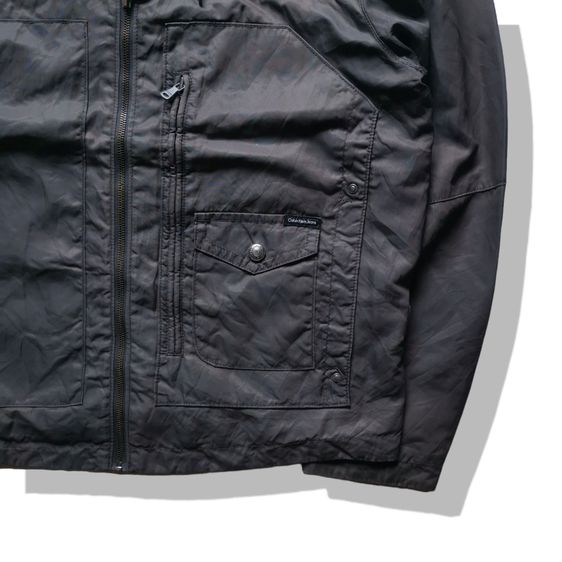Calvin Klein Dark Brown Full Zipper Jacket รอบอก 46” รูปที่ 5