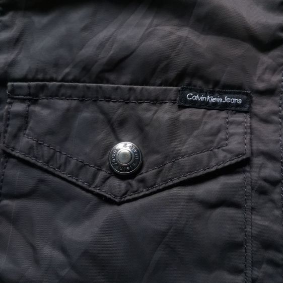 Calvin Klein Dark Brown Full Zipper Jacket รอบอก 46” รูปที่ 7
