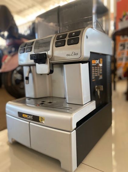 ขายเครื่องชงกาแฟสด แบบอัตโนมัติบดเมล็ดในตัว  เครื่องใหญ่เหมาะสำหรับใช้งานในร้านอาหาร หรือร้านกาแฟ