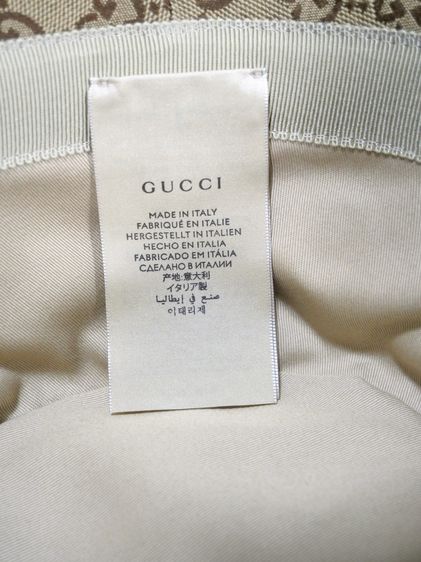 Like New Gucci bucket hat Size XL รูปที่ 10
