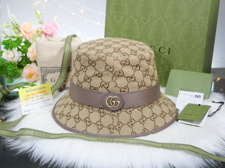 Like New Gucci bucket hat Size XL รูปที่ 2