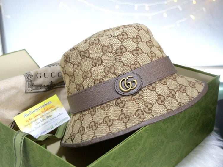 Like New Gucci bucket hat Size XL รูปที่ 1