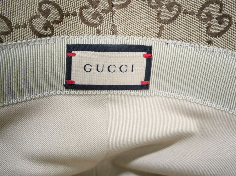 Like New Gucci bucket hat Size XL รูปที่ 9