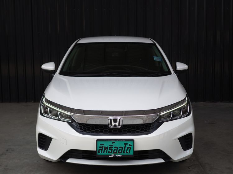 Honda City 2022 1.0 SV Sedan เบนซิน ไม่ติดแก๊ส เกียร์อัตโนมัติ ขาว รูปที่ 2