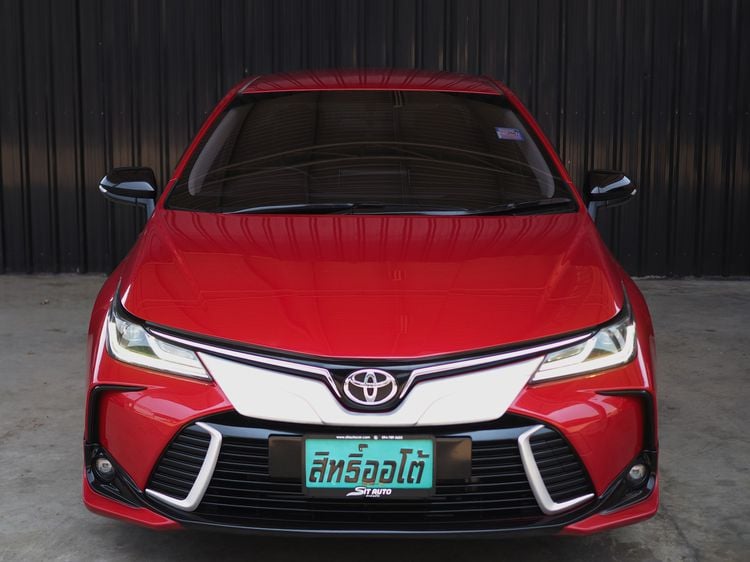 Toyota Altis 2019 1.8 GR Sport CVT Sedan เบนซิน ไม่ติดแก๊ส เกียร์อัตโนมัติ แดง รูปที่ 2