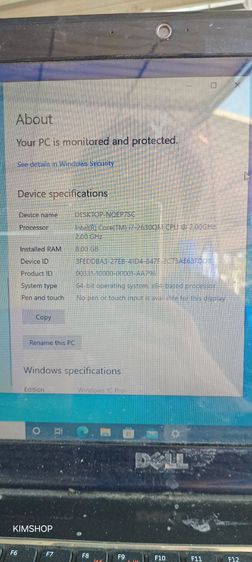 Dell5110 i7ram8gหน้าจอ15.6" รูปที่ 10