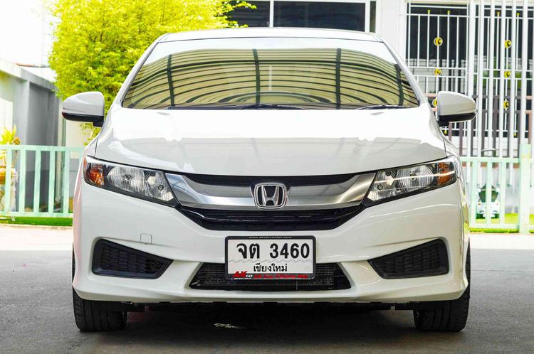 Honda City 2014 1.5 S Sedan เบนซิน เกียร์ธรรมดา ขาว รูปที่ 2