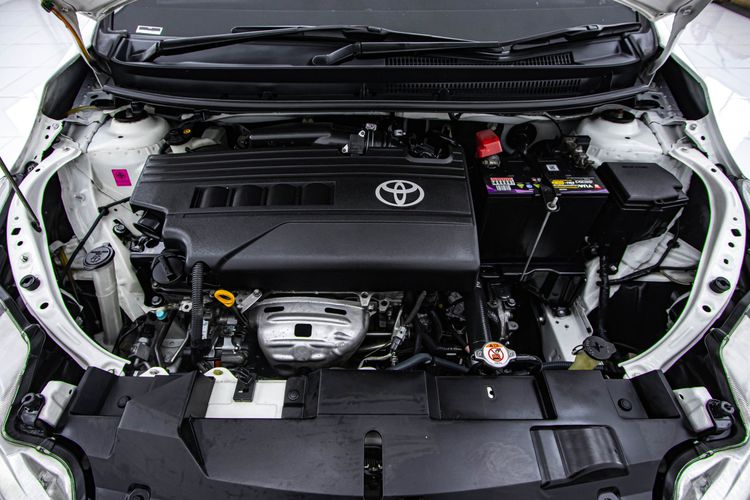 Toyota Yaris 2014 1.2 G Sedan เบนซิน เกียร์อัตโนมัติ ขาว รูปที่ 4