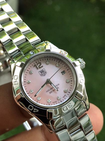 TAG Heuer Aquaracer Lady Diamond Pink Mother of pearl WAF141A🇨🇭🇨🇭
    รูปที่ 3
