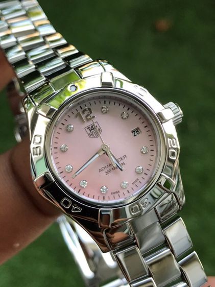 TAG Heuer Aquaracer Lady Diamond Pink Mother of pearl WAF141A🇨🇭🇨🇭
    รูปที่ 7