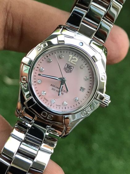 TAG Heuer Aquaracer Lady Diamond Pink Mother of pearl WAF141A🇨🇭🇨🇭
    รูปที่ 9