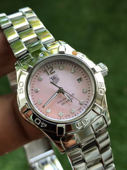 TAG Heuer Aquaracer Lady Diamond Pink Mother of pearl WAF141A🇨🇭🇨🇭
    รูปที่ 5