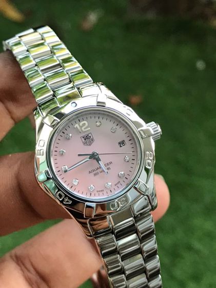 TAG Heuer Aquaracer Lady Diamond Pink Mother of pearl WAF141A🇨🇭🇨🇭
    รูปที่ 11