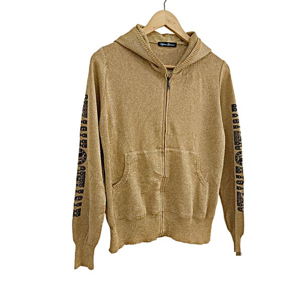 Hysteric Glamour Hoodie Sweater Golden Diamond Dust รูปที่ 3