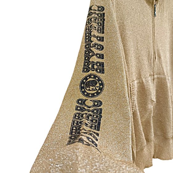 Hysteric Glamour Hoodie Sweater Golden Diamond Dust รูปที่ 4