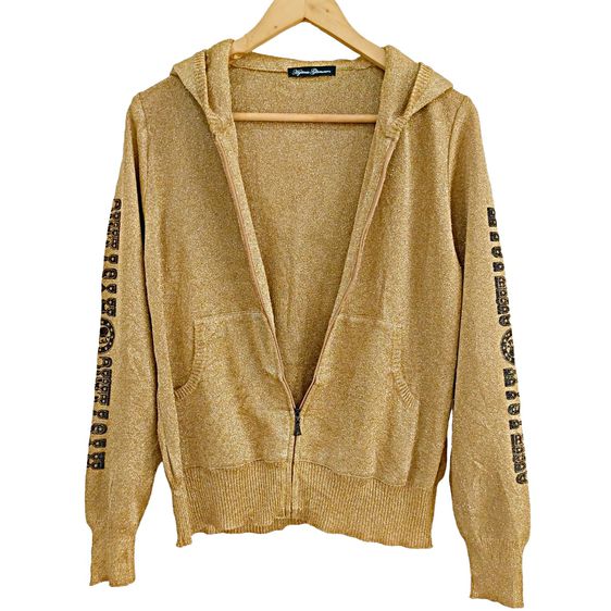 Hysteric Glamour Hoodie Sweater Golden Diamond Dust รูปที่ 2