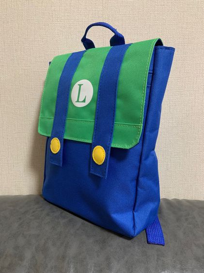 กระเป๋าเป้นักเรียน ลายมาริโอ้ สีเขียว รูปที่ 4