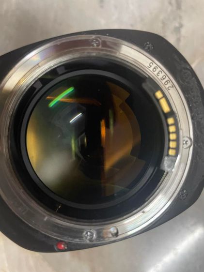 canon lens 85mm f1.2 มือสอง สภาพดี ผิวมีรอยตามสภาพ  รูปที่ 7