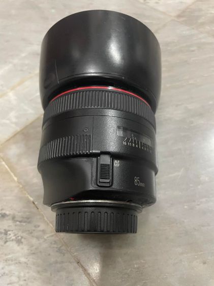 canon lens 85mm f1.2 มือสอง สภาพดี ผิวมีรอยตามสภาพ  รูปที่ 4