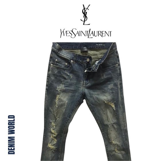 กางเกงยีนส์ Yves Saint Laurent Jeans  รูปที่ 3