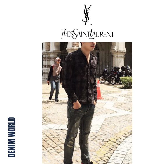 กางเกงยีนส์ Yves Saint Laurent Jeans  รูปที่ 5