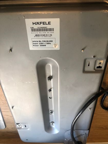 เตาฝังไฟฟ้า HAFELE  HH-32FS 536.06.090 เตาไฟฟ้าฝัง 2 หัวเพลท รูปที่ 6