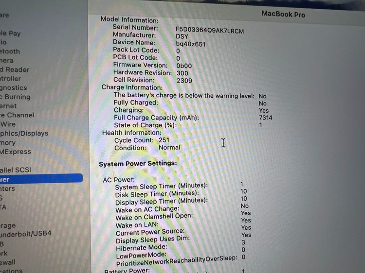 Macbook Pro 16" - 2019 model รูปที่ 4