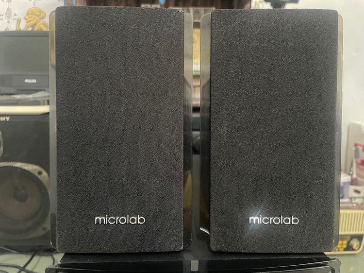 ลำโพงคอม ลำโพงโน๊ตบุ๊ค Microlab รุ่น M-500 สภาพดี เสียงดี เบสแน่นๆครับ สภาพพร้อมใช้งานครับ   รูปที่ 9
