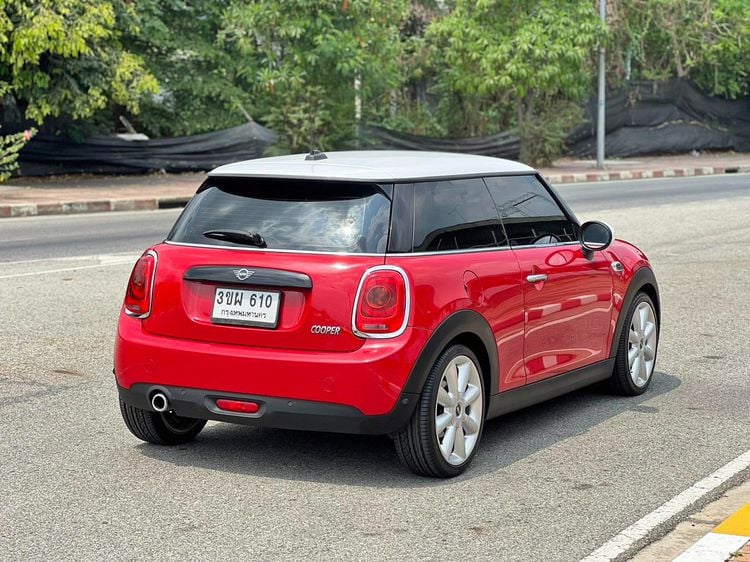 Mini COOPER 3 DOOR HATCH 2019 1.5 Sedan เบนซิน ไม่ติดแก๊ส เกียร์อัตโนมัติ แดง รูปที่ 4
