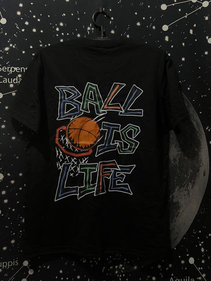 เสื้อยืดBasketball เสื้อยืดบาสเกตบอล เสื้อกีฬา Basketball NBA Ball Is Life  รูปที่ 6