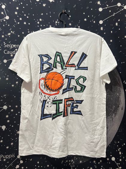 เสื้อยืดBasketball เสื้อยืดบาสเกตบอล เสื้อกีฬา Basketball NBA Ball Is Life  รูปที่ 4